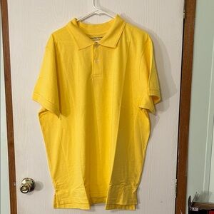 Eagle Dry Goods Co Men's XL Polo Shirt in Sunny Yellow NWOT